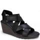 Cliff By White Mountain Esther Wedge Sandals Back Nubuck 8 M Affordable Designer Brands