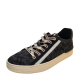 Coach Womens Comfort Shoes Lowline Low top Lace Up  Signature Sneakers 7B Black from Affordable Designer Brands