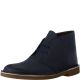 Clarks Mens Bushacre 2 Chukka Boot Navy 13 W from Affordable Designer Brands