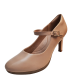 Clarks Of England Womens Dress Shoes Ambyr Shine Mary Jane Pink Dusty Rose 9.5M from Affordable Designer Brands