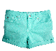 Celebrity Pink Juniors Cuffed Colored Shorts Lucite Green