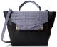 Danielle Nicole Jaida Blue Crocodile Satchel handbag