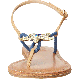 Mojo Moxy Splash Flat Sandals Blue