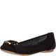 Dr. Scholls Frankie Mesh Buckle Flats Black 9 M from Affordable Designer Brands