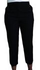 Talbots Heritage  Womens  Black Crop Capri Pants Size 4