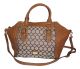 Nine West 9s Jacquard Faux Leather Satchel Front From Affordable Designer Brands