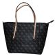 Guess Delaney Signature Small Coal Classic Handbag (Color)