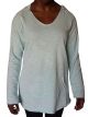 Calvin Klein women's Performance Aquamarine Heathered Hooded Pullover