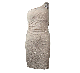 Emerald Sundae Juniors Sleeveless One Shoulder Dress