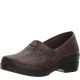 Easy Street Easy Works By Lyndee Slip Resistant Manmade Cocoa Brown Tool Clogs 5M Affordable Designer Brands