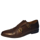 Florsheim Mens Marino Double Monk Strap Brown Oxfords 8 D from Affordable Designer Brands