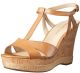 Franco Sarto Swerve Platform Wedge Sandals Camelot