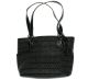 Giani Bernini 8028BK Block Signature Black Tote