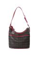 Giani Bernini Monogram Hobo Red Handbag