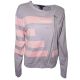 Grace Elements Women Asymmetrical-Zip Cardigan Sweater Gull Grey blossom Large Affordable Designer Brands
