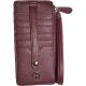 Giani Bernini Saffiano Tab Card Case Oxblood