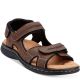 G. H. Bass & Co. Mens Open-Toe Margate Fish Sandals Briar 12 from Affordable Designer Brands