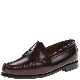 G.H. Bass Co. Logan Weejuns Flat Strap Penny Shoes Burgundy 