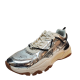 Guess Men's Shoes Fintan Man-made Lace Up Athletic Sneakers Silver 8M from Affordable Designer Brands