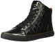 GUESS Mens Melo High-Top Sneakers Black 9 M EUR 42