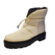 Guess Womens  Shoes Leeda2 Pull On Snow Winter Boots 10M Ivory Beige from Affordable Designer Brands