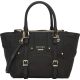 Guess Rikki East West Status Black Satchel