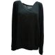 Ideology Raglan-Sleeve Banded Top Black 2XL Plus Size