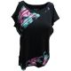 Ideology Short-Sleeve Graphic-Print Tee Black Large