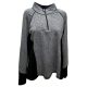 Ideology Brushed Heathered Performance Half-Zip Jacket White 2XLarge