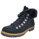 INC Women's Pravale Lace-Up Lug Sole Hiker Bling Booties Black 7 M Affordable Designer Brands