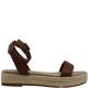 INC International Concepts INC Women's Valetta Woven Flatform Espadrilles Pas Bwn 8.5M from Affordable Designer Brands