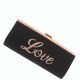 Inc International Concepts Carolyn Clutch Love Black Affordable Designer Brands