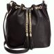 Inc International Concepts Earth Tribal Bucket Drawstring Black Affordable Designer Brands
