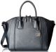 Ivanka Trump Small Dorado Saffiano Black Satchel