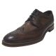 Johnston & Murphy Mens Conard Calf Skin Leather Wing Tip Oxford Mahogany 8.5 Affordable Designer Brands
