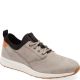 Johnston & Murphy Mens Keating Plain-Toe Grey Leather 9M Affordable Designer Brands