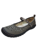 JBU By Jambu Womens Wildflower Perforated Mary Jane Flats 9.5M grey