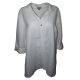 Jm Collection Wing-Collar Roll-Tab Shirt Bright White Large