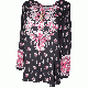 Jm Collection Floral Paisley-Print Tunic Top Beaut Placement Medium 
