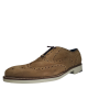 Johnston Murphy Mens Watkins Wingtip Oxfords Nubuck Camel 9.5 M Affordable Designer Brands