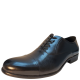Kenneth Cole Mens Chief Council Leather Black Oxfords 11.5 M Affordable Designer Brands