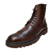 Kenneth Cole Reaction Mens Shoes Klay Lug Wing Tip Ankle Boots 10M Espresso