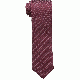 Kenneth Cole Reaction Mens Veloutine Dot Neck Tie Burgundy