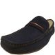 Kenneth Cole Men's Smyth Suede Leather Driver Loafer Navy 10.5 M from Affordable Designer Brands