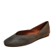 Lucky Brand Womens Casual Shoes Leather Slip On Loafers Flats 6M Titanium from Affordable Designer Brands