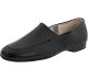 L.B. Evans Duke Leather Opera Black Slippers 9.5M