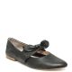 Lucca Lane Ursula Perforated Leather Black Flats 8.5 M Affordable Designer Brands