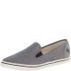 Lauren Ralph Lauren Janis Slip-On Sneakers Grey 7.5 B from Affordabledesignerbrands.com