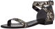 Lauren by Ralph Lauren Women's Davison Flat Sandal Black 7 B Affordable Designer Brands