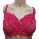 Lunaire Women's Cabo Geometric Full Bust Lace Demi Plus Size Bra 34DDD Affordable Designer Brands 